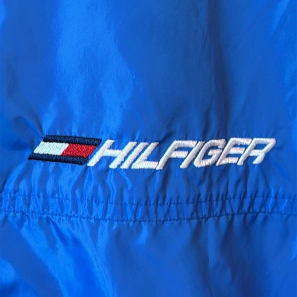 Vintage 90s Tommy Hilfiger Athletics Windbreaker Jacket Size M - Picture 3 of 12